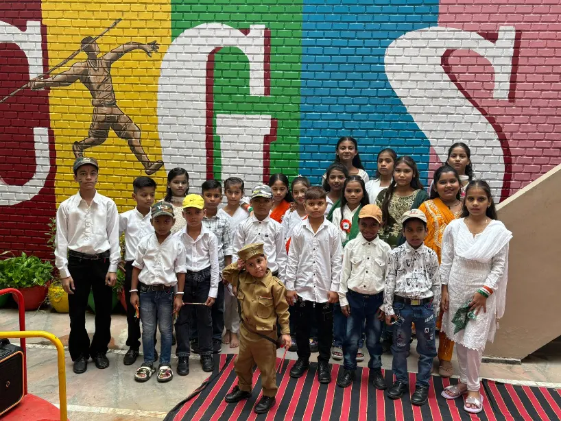 Confidence, on and off stage — Children Glory High School, Morar, Gwalior